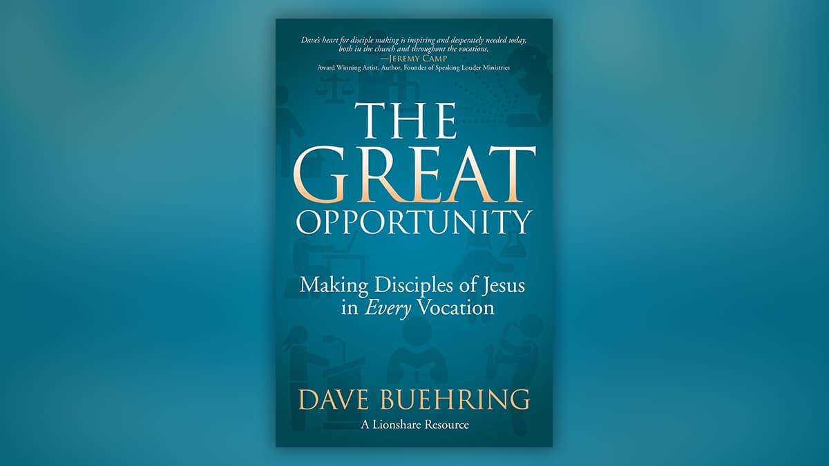 Chad's list of disciple making books includes The Great Opportunity
